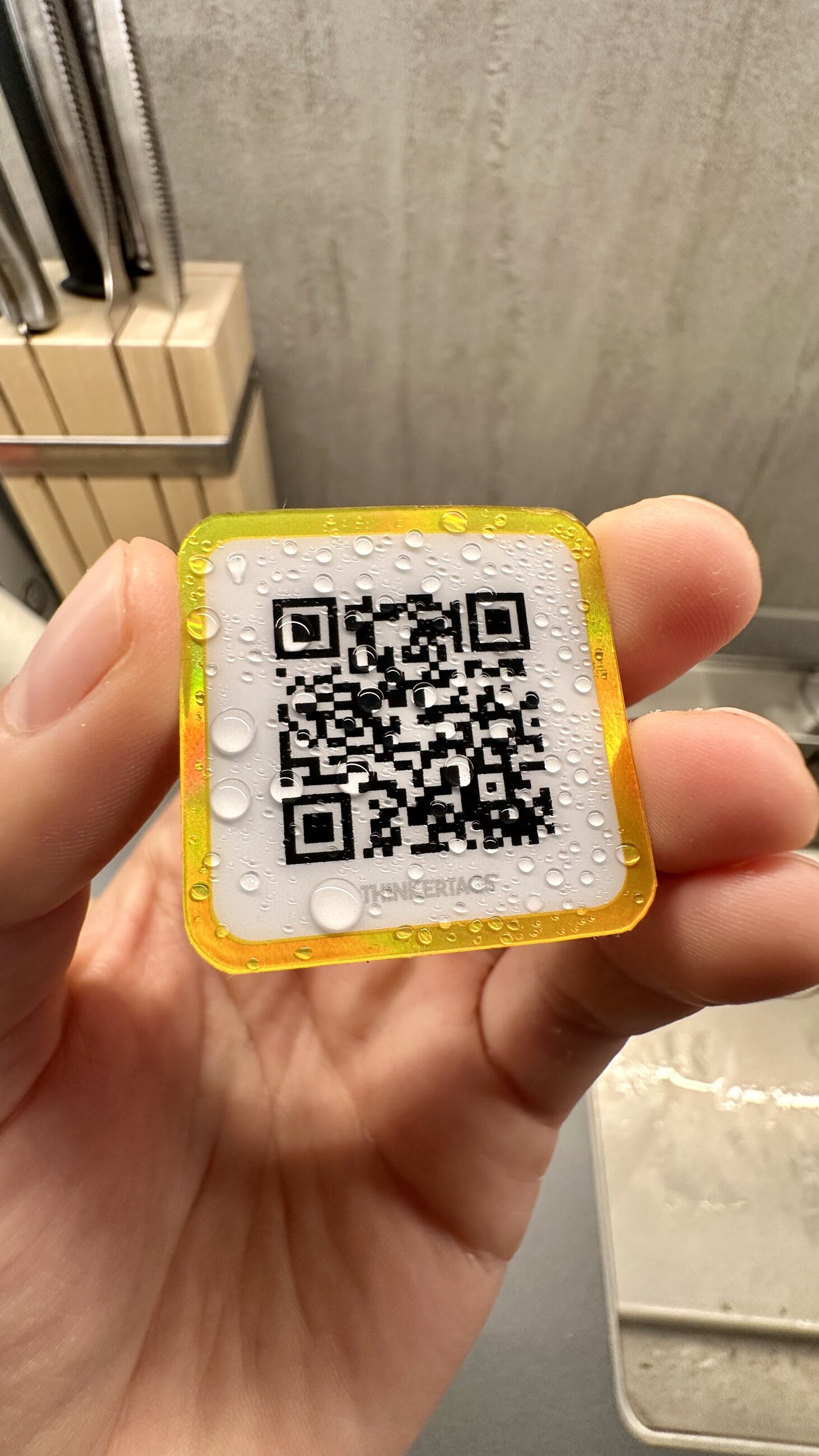 QR-Code gemacht um zu halten 3