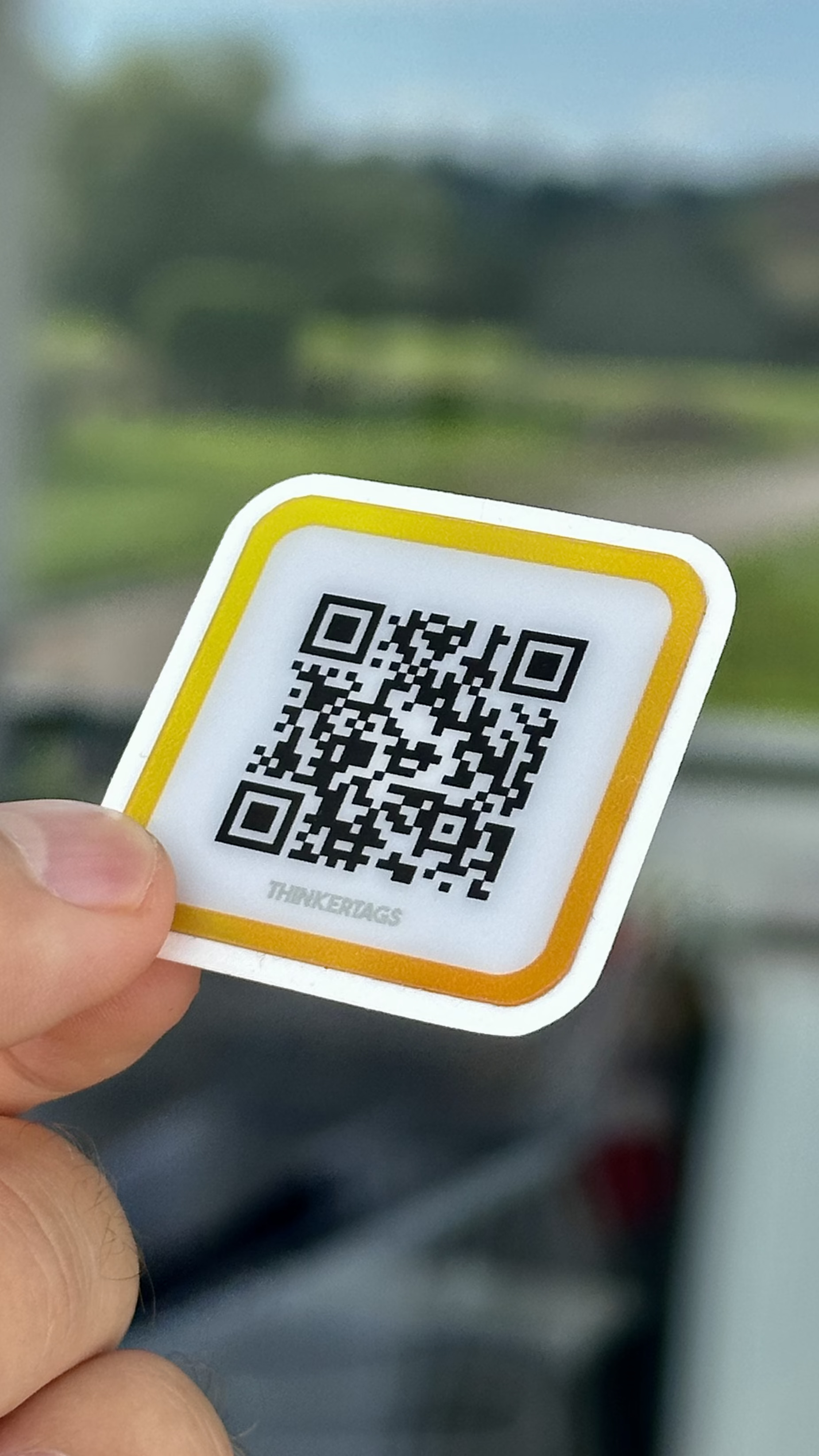 QR-Code gemacht um zu halten 1