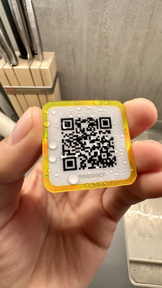 Thinkertags Verpackung